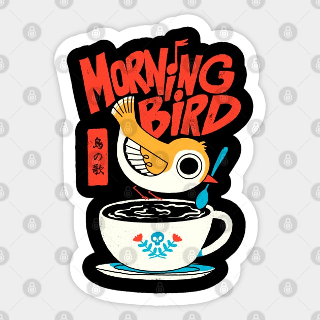 Morning bird Sticker by ppmid